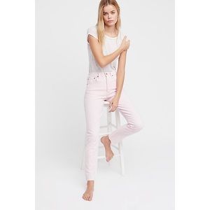 Acid Pink Levi’s 501 Skinny